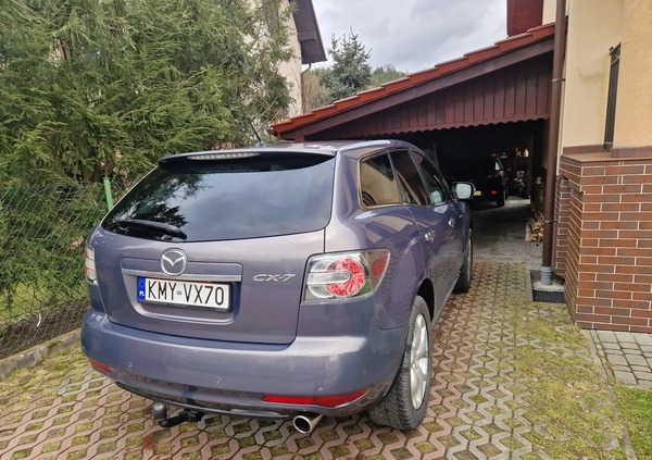 Mazda CX-7 cena 27500 przebieg: 240000, rok produkcji 2009 z Sułkowice małe 254